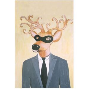 " Masked Deer " by Coco De Paris 12 x 8 inches